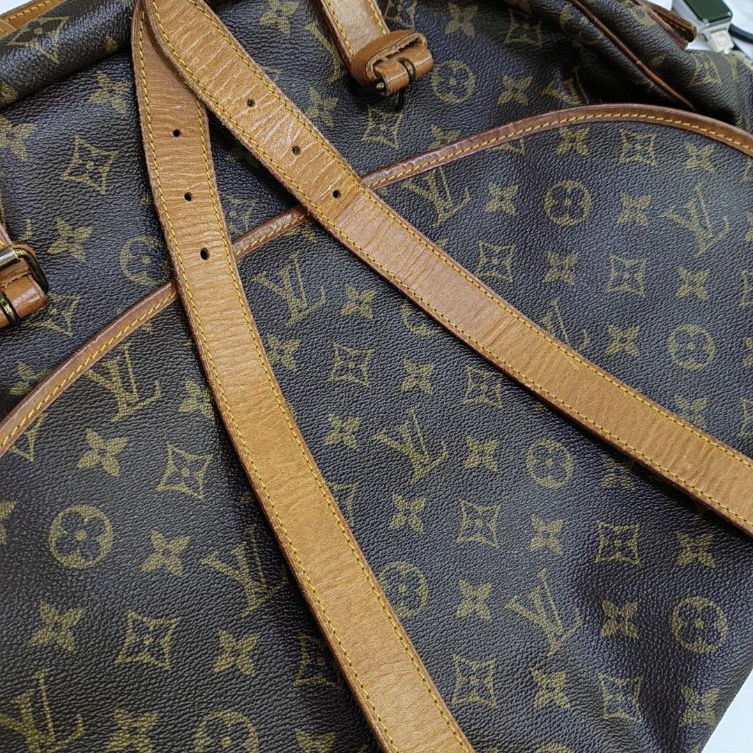 SAUMUR 43 Monogram Coated Canvas Brown