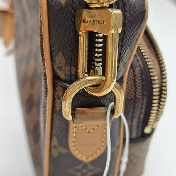 NIL Damier Ebene Coated Canvas Brown