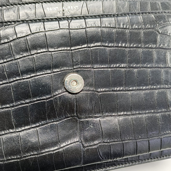 SUNSET Medium Calfskin Black