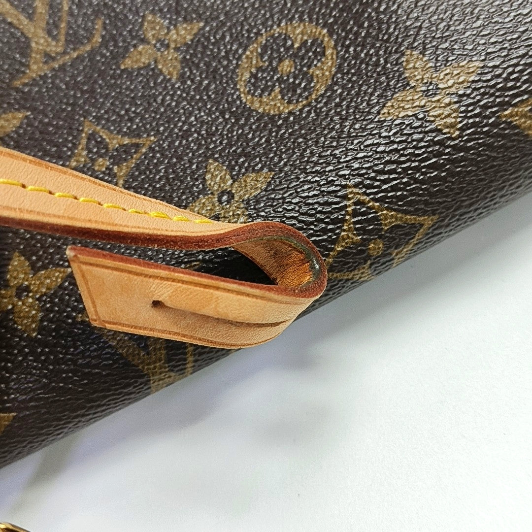 FAVORITE PM Monogram Coated Canvas Brown