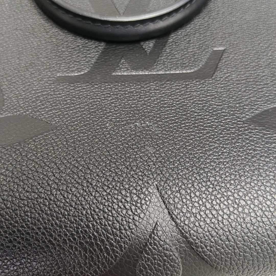 ONTHEGO MM Monogram Calfskin Black