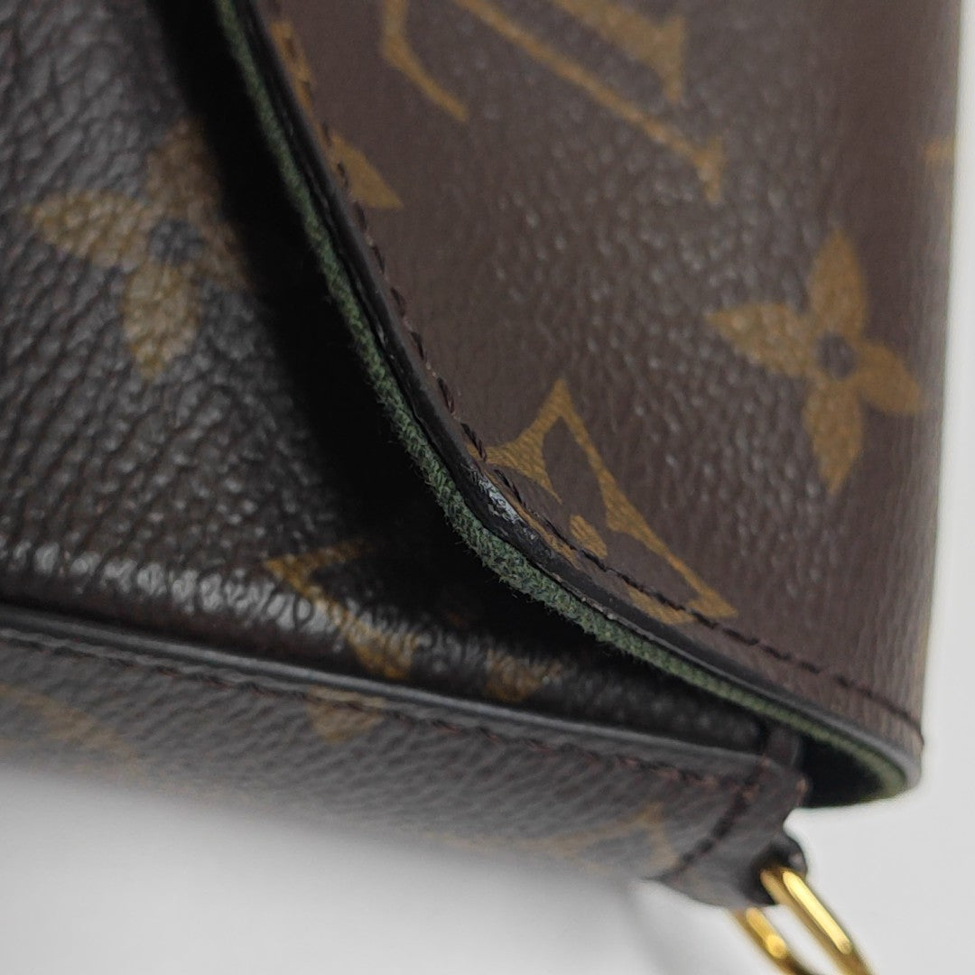 FÉLICIE Monogram Coated Canvas Brown