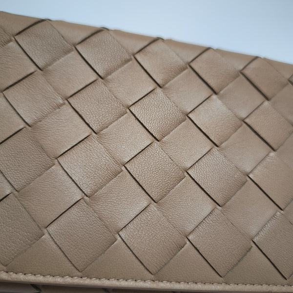 Lambskin Wallet Brown