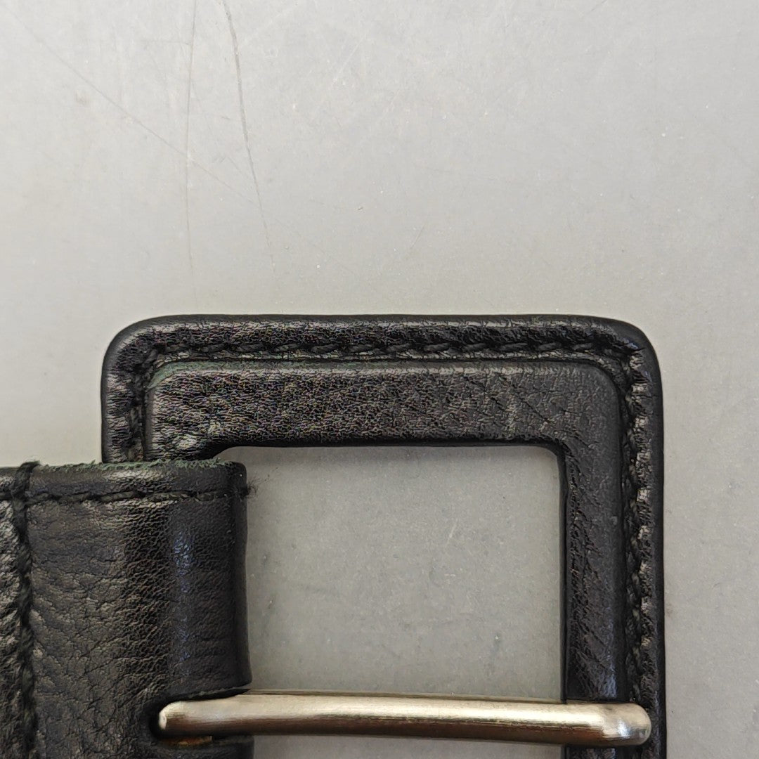 Leather Belt Black