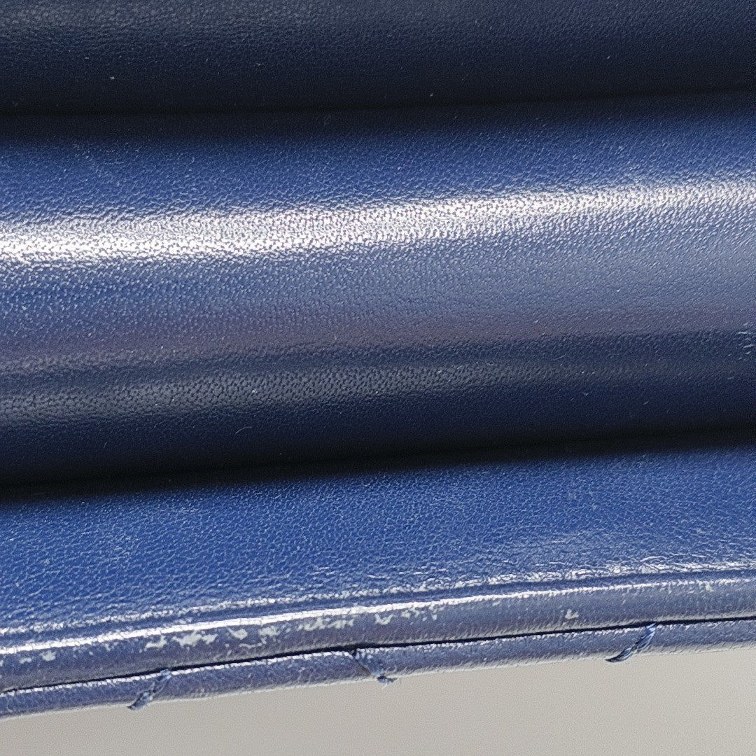 BEAUTY LOCK Quilted Lambskin Blue