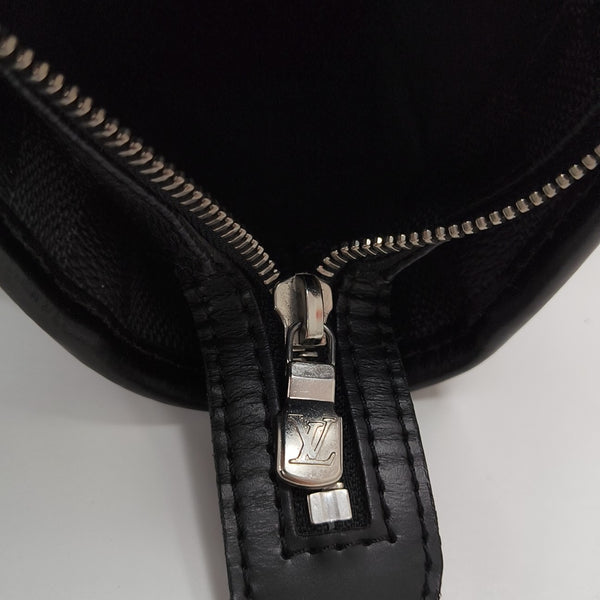 TADAO MM Damier Graphite Coated Canvas Gray