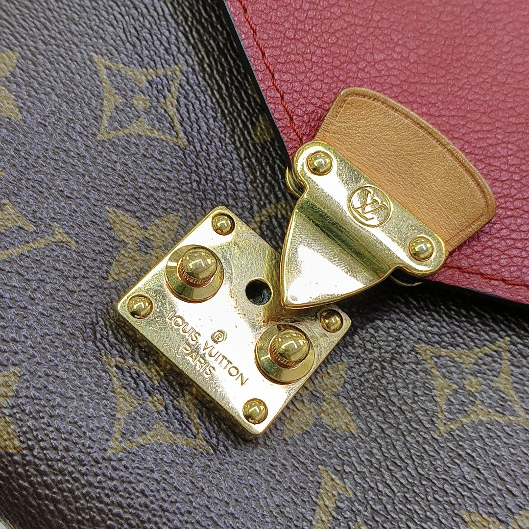 PALLAS BB Monogram Coated Canvas Brown