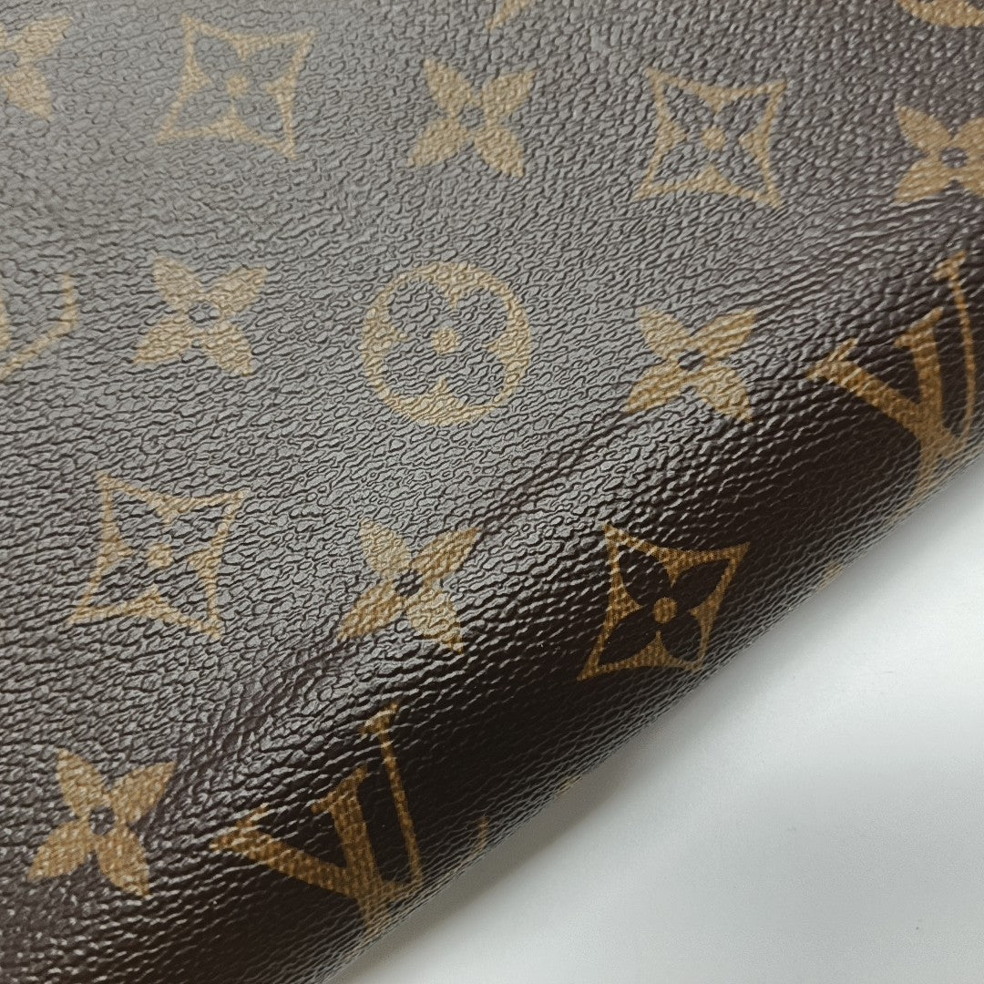 FÉLICIE Monogram Coated Canvas Brown