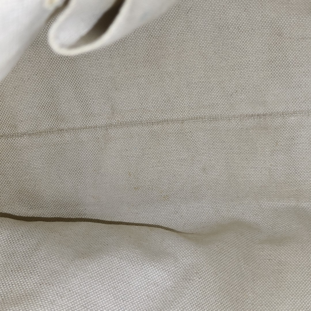 Monogram Canvas Tote Bag Beige
