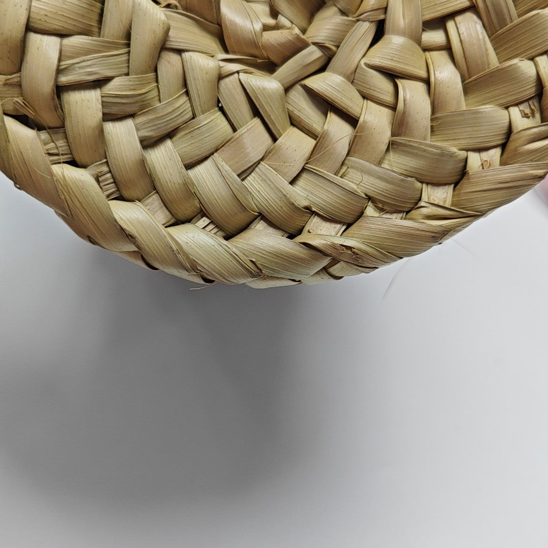 Basket Small Straw Beige