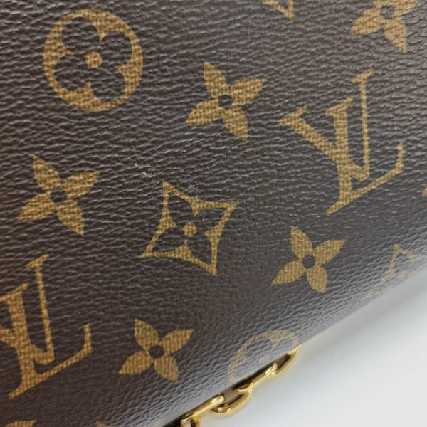 IVY Monogram Coated Canvas Brown