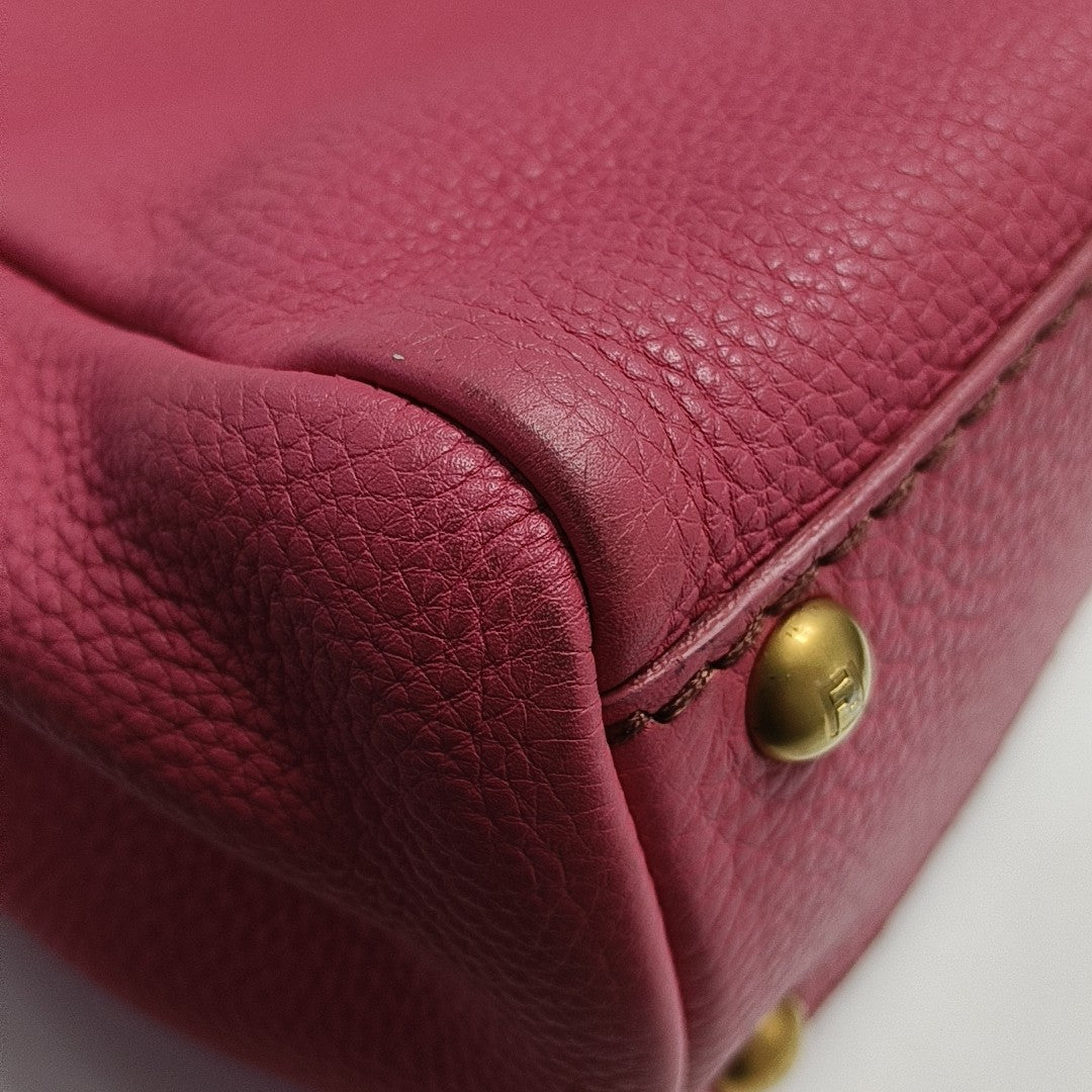 Peekaboo Medium Calfskin Pink