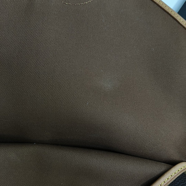 SAUMUR 30 Monogram Coated Canvas Brown