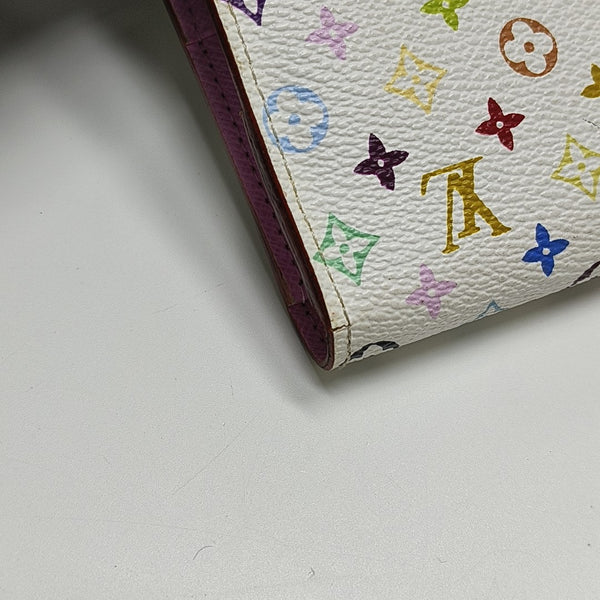 LV × TM INSOLITE Monogram Coated Canvas White Wallet