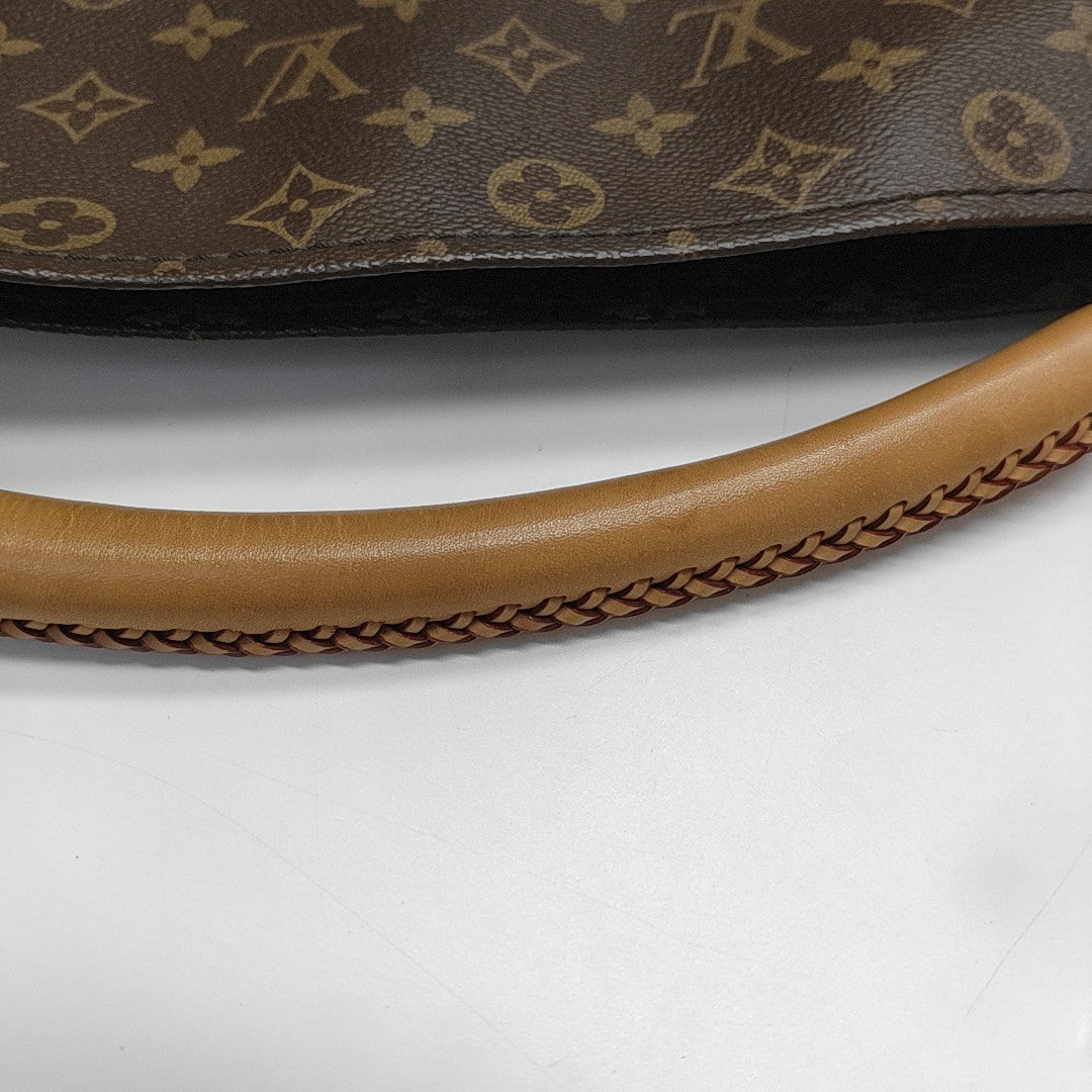 ARTSY MM Monogram Coated Canvas Brown