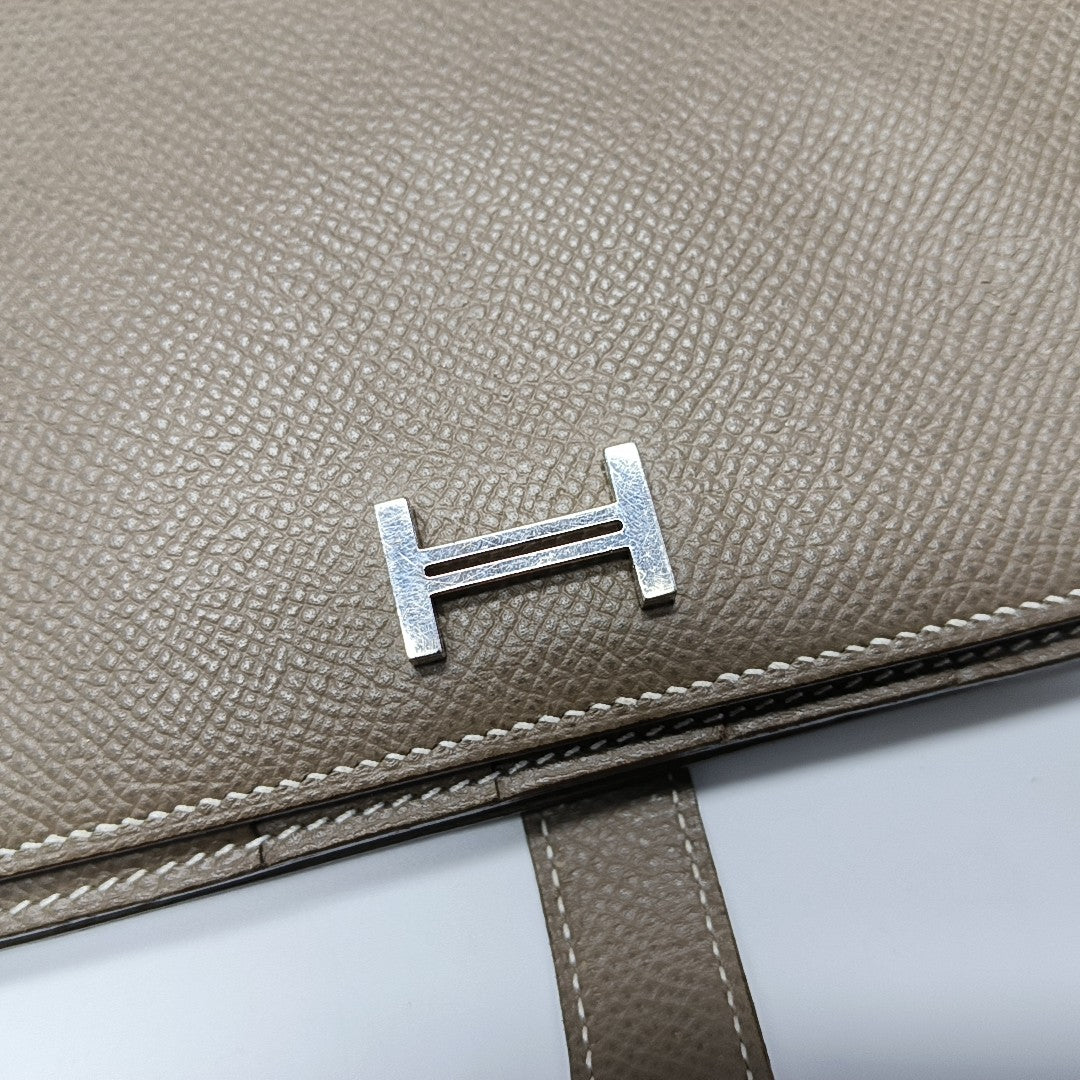 Bearn Medium Epsom Gray Wallet
