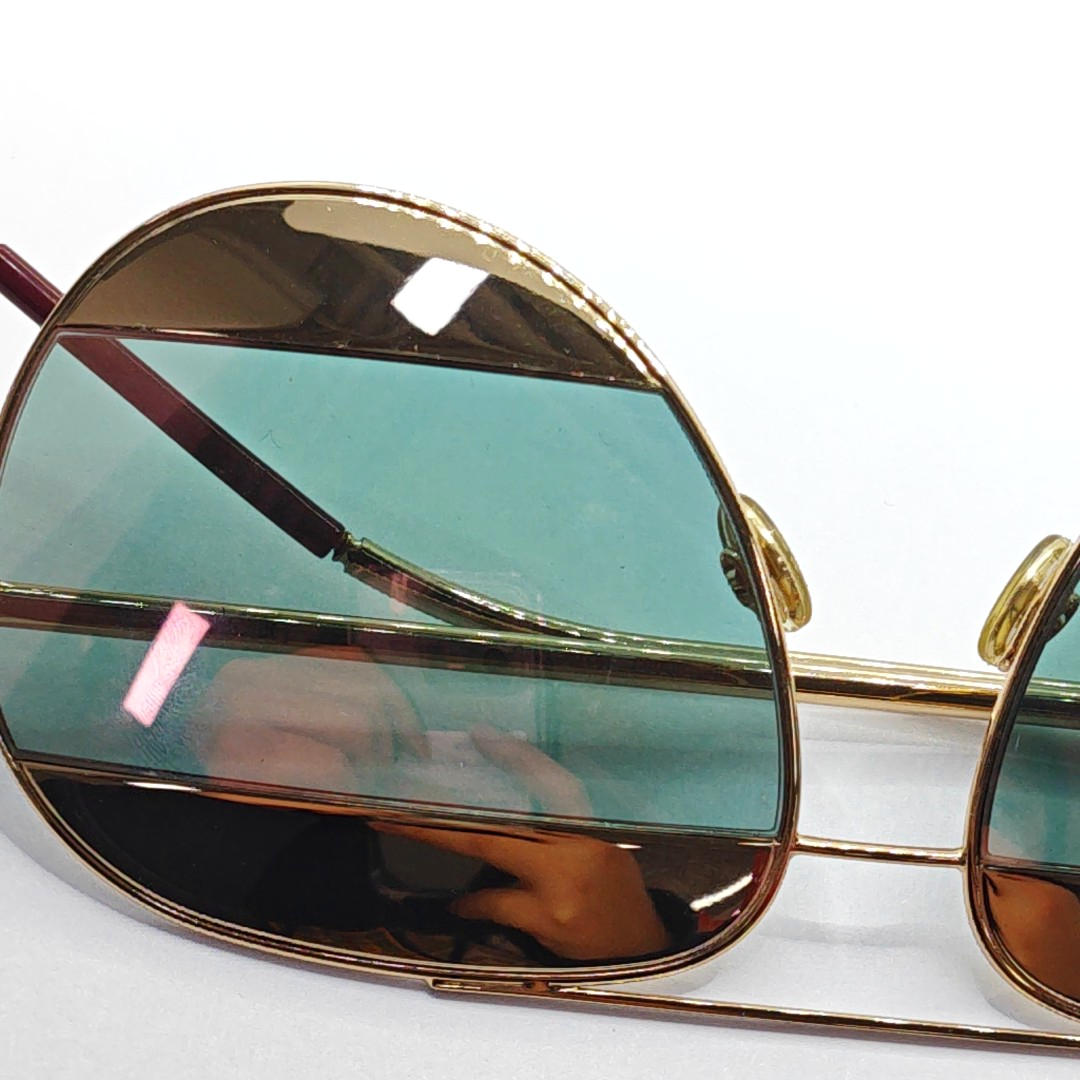 Blue Metal Sunglasses