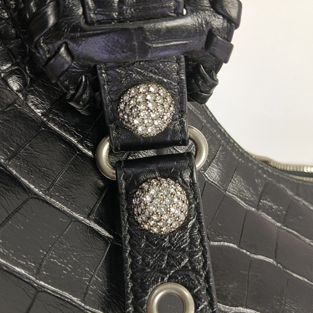Le Cagole Small Calfskin Black