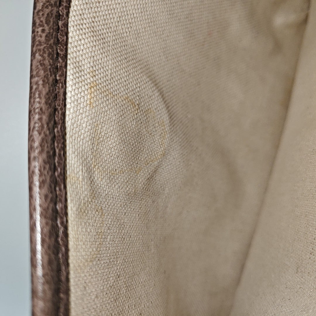 Neo Vintage Monogram Coated Canvas Beige