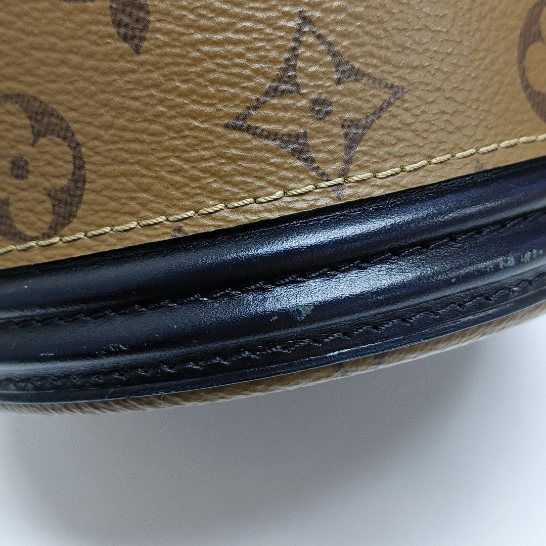 CANNES PM Monogram Coated Canvas Brown