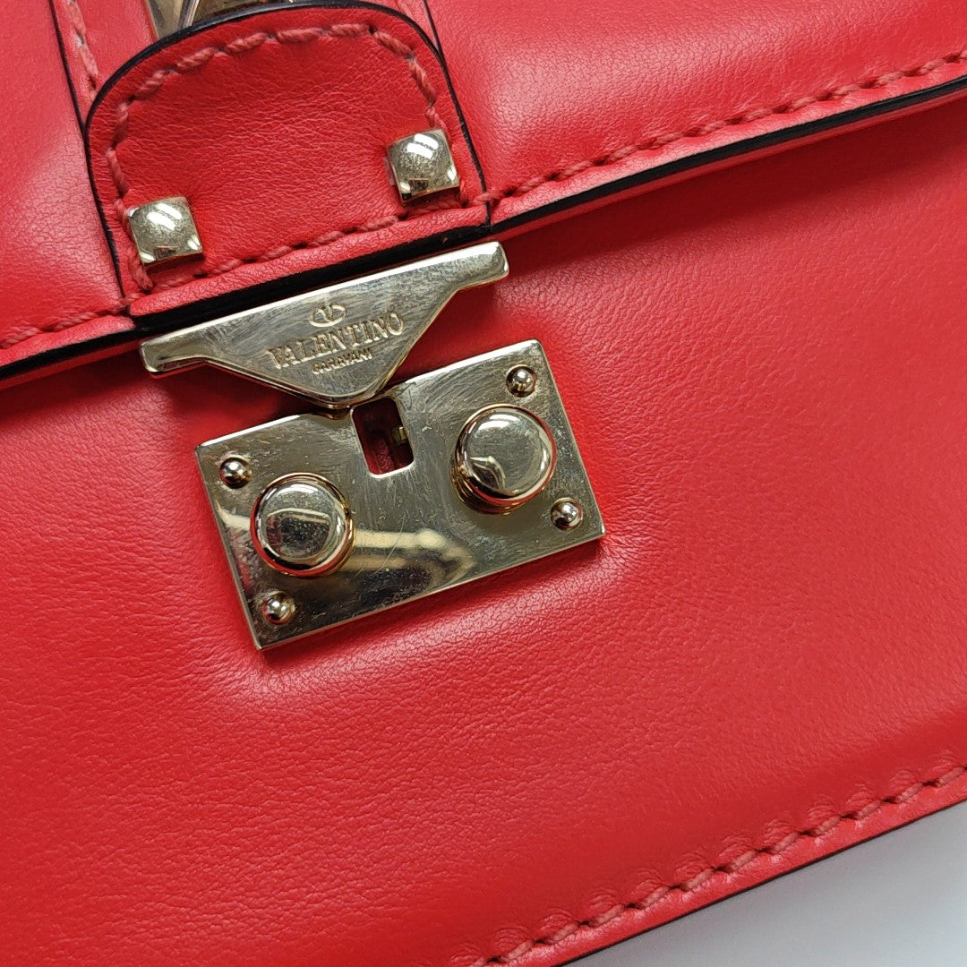 Glam Calfskin Red