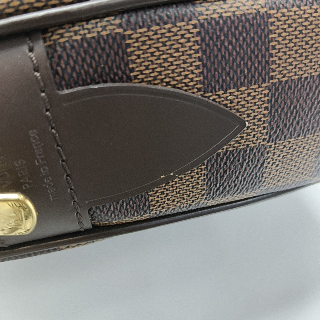 PORTE-DOCUMENTS Damier Ebene Coated Canvas Brown