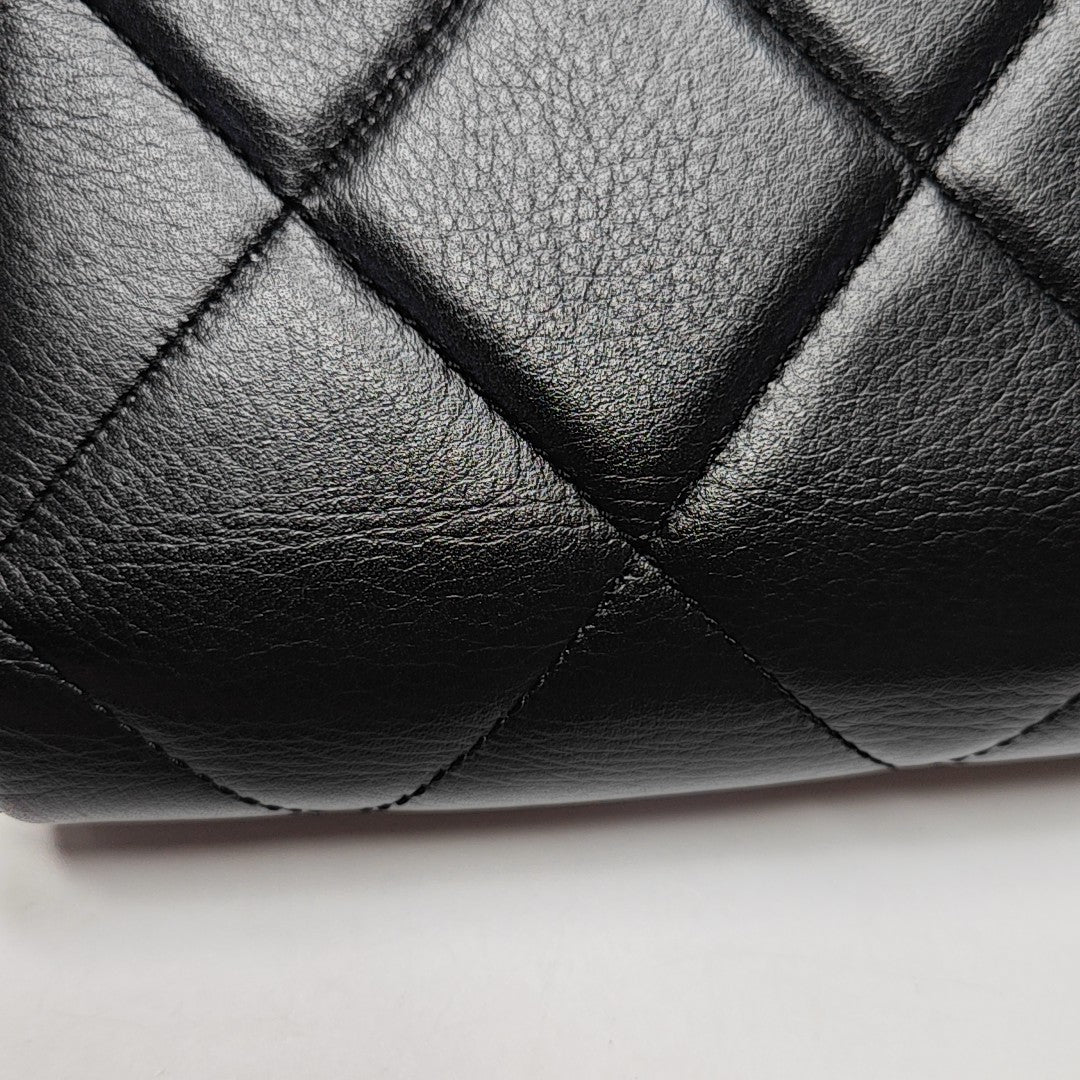 CLASSIC FLAP Mini Quilted Calfskin Black
