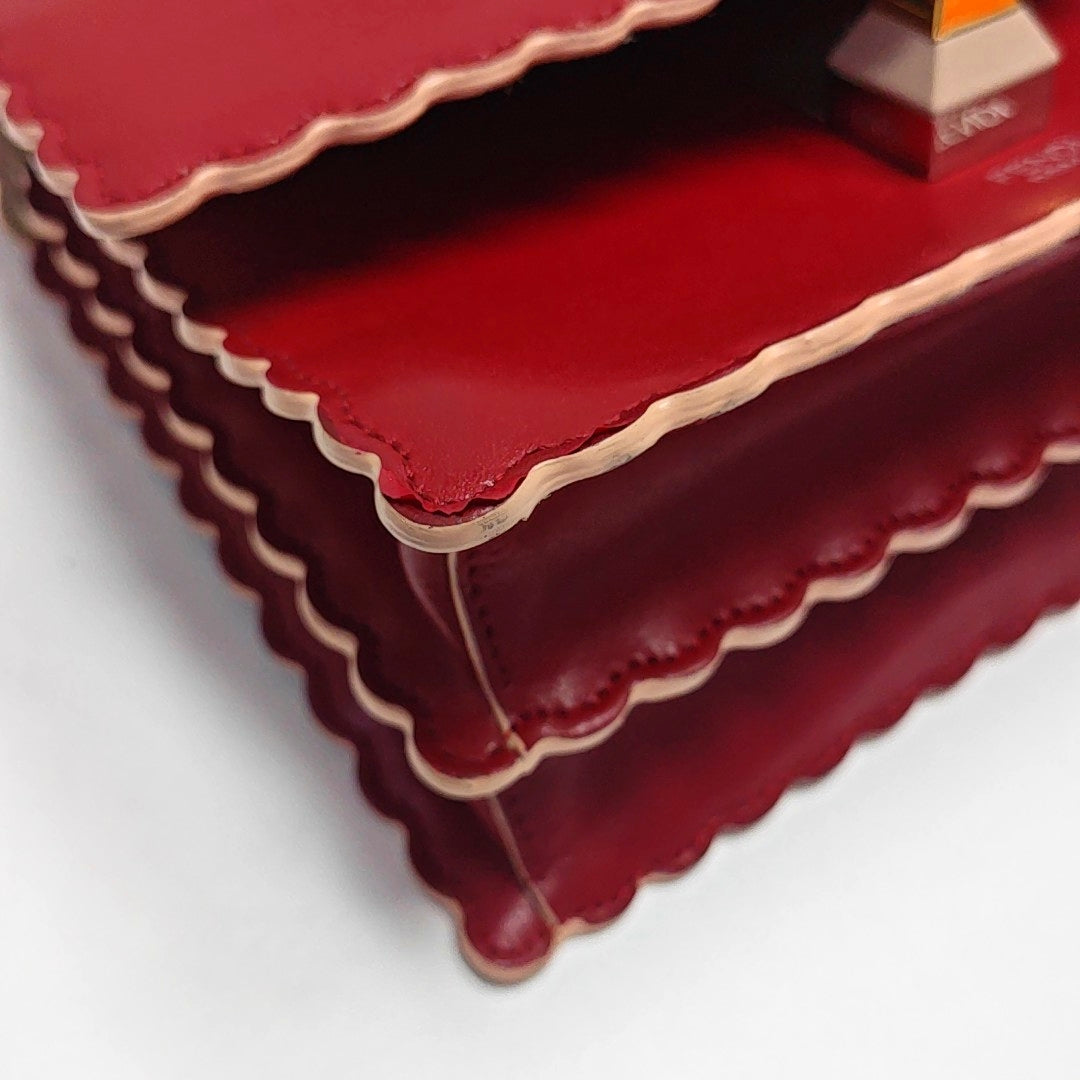 Authenticated pre-owned  Kan I Mini Calfskin Red - Shoulder Bag at Looply