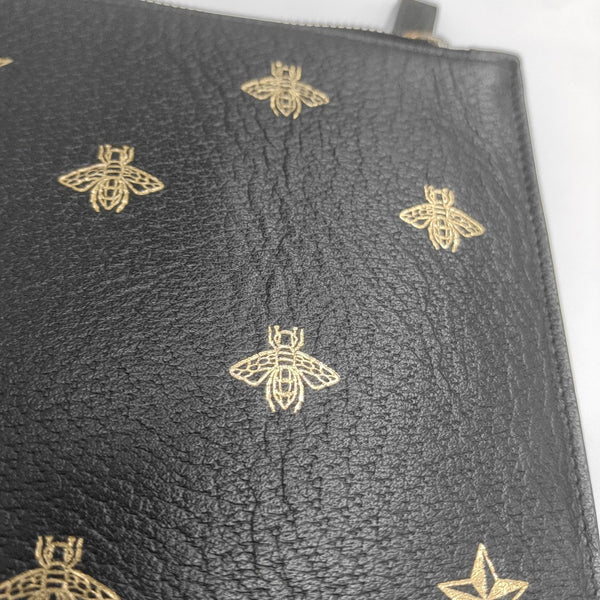 Calfskin Clutch Black