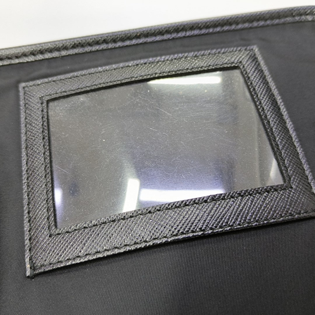 Fold Wallet Nylon Black