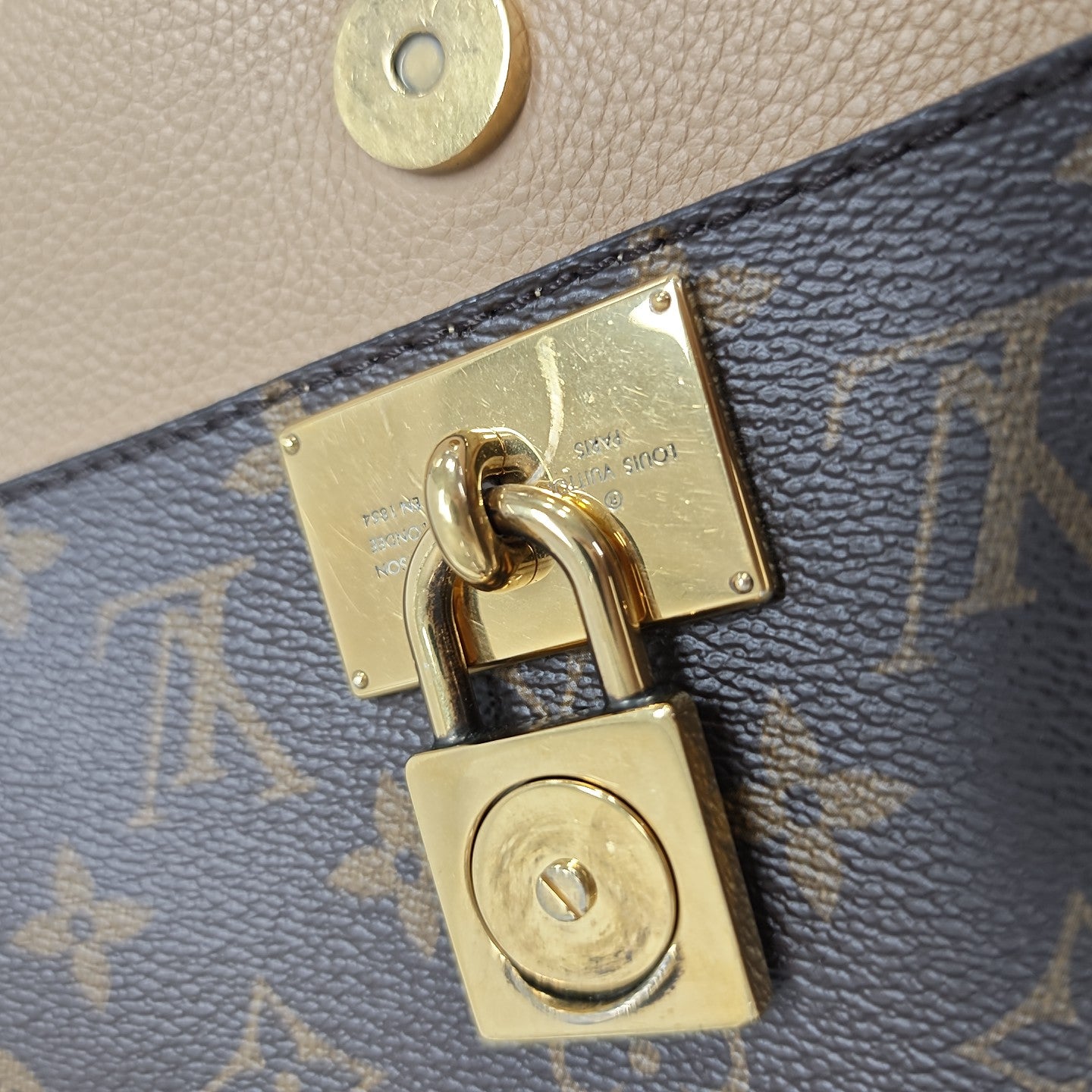 MARIGNAN Monogram Coated Canvas Brown
