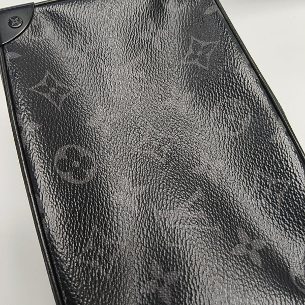 SOFT TRUNK Mini Monogram Coated Canvas Black