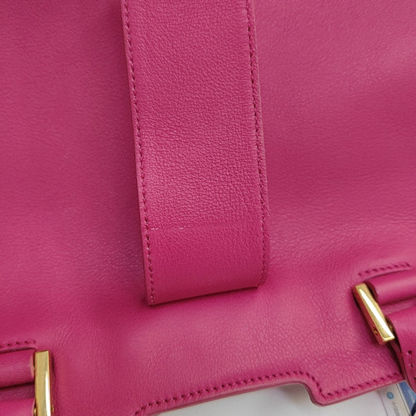 CHYC Y LIGNE Medium Calfskin Red