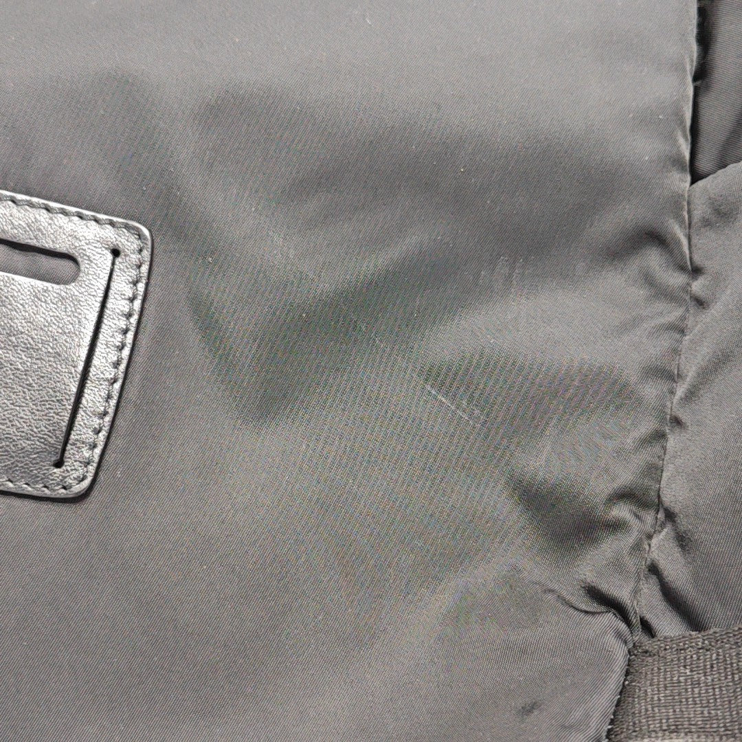 Nylon Backpack Black