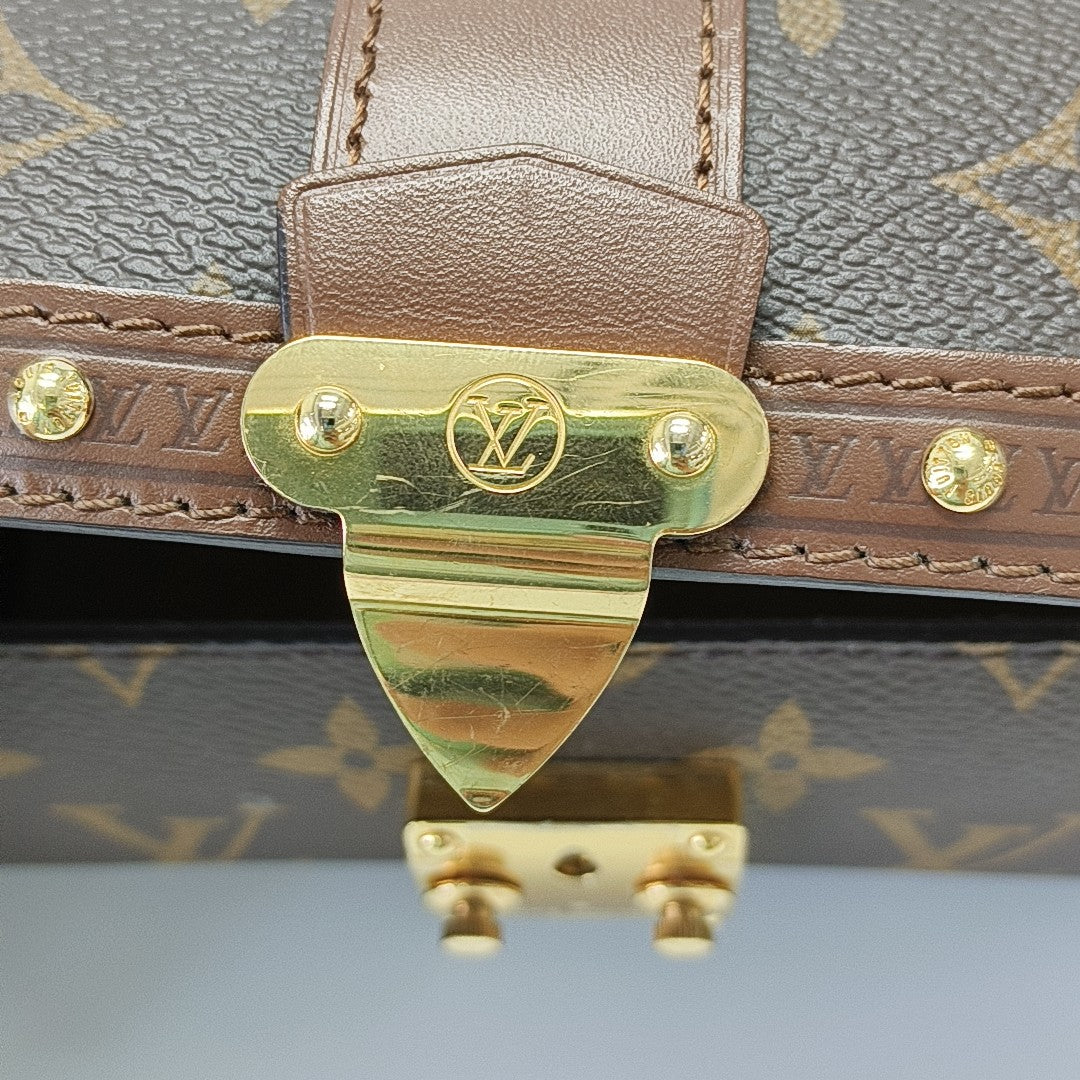 PAPILLON 19 Monogram Coated Canvas Brown