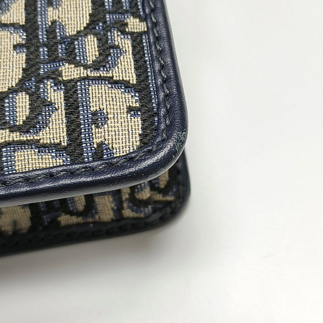 30 Montaigne Oblique Canvas Blue