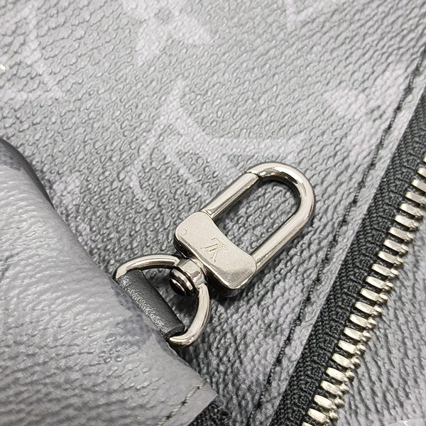 TRIO Monogram Coated Canvas Gray