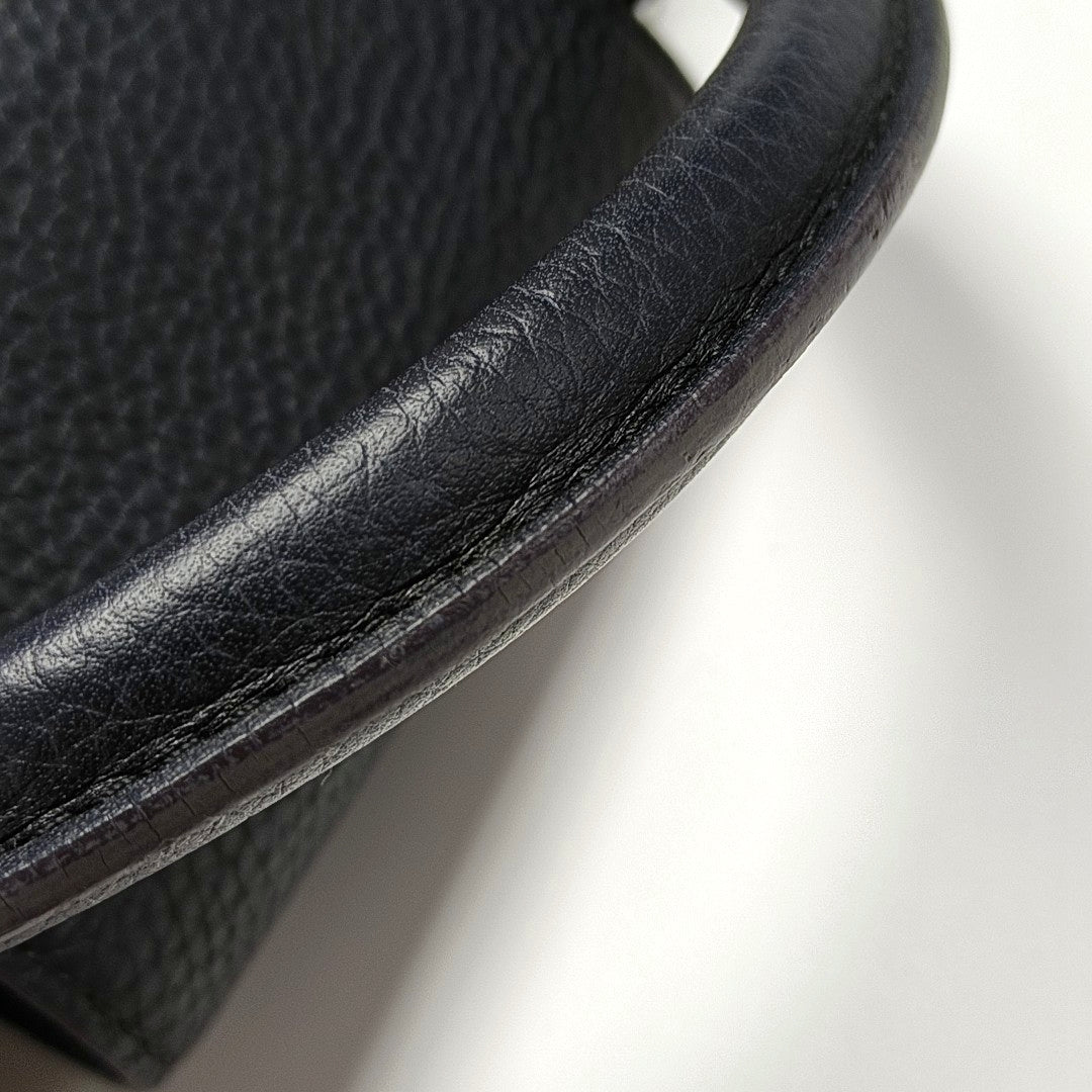 Authenticated pre-owned  CAPUCINES BB Calfskin Black - Shoulder Bag at Looply