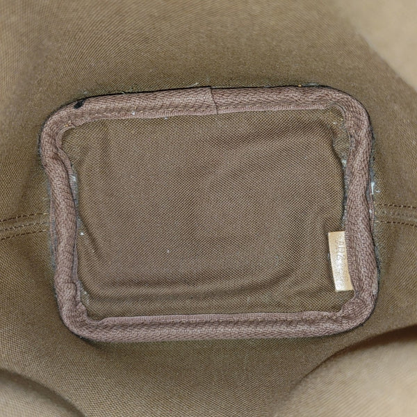 NÉONOÉ Nano Monogram Coated Canvas Brown