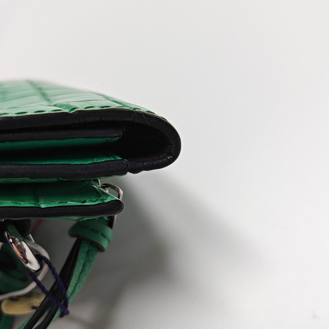 Gusset Calfskin Green