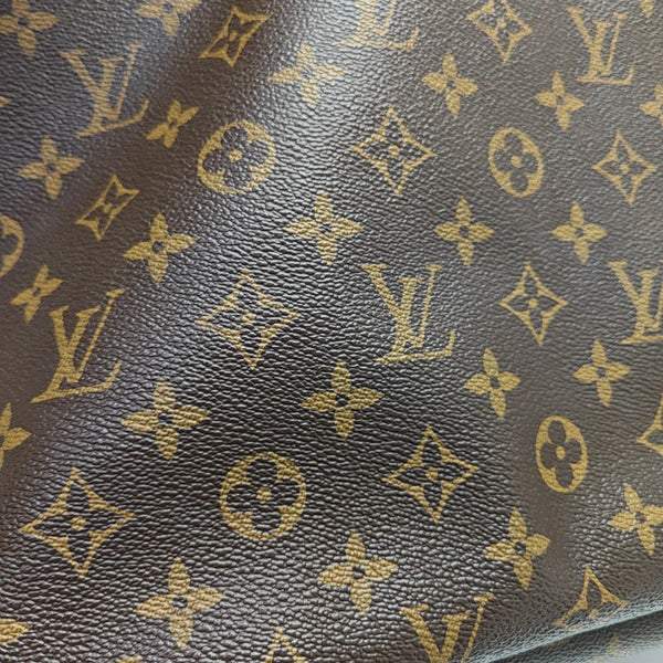 NEVERFULL MM Monogram Coated Canvas Brown