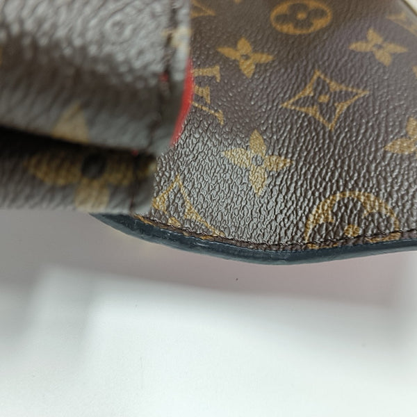 SAINT PLACIDE Monogram Coated Canvas Brown