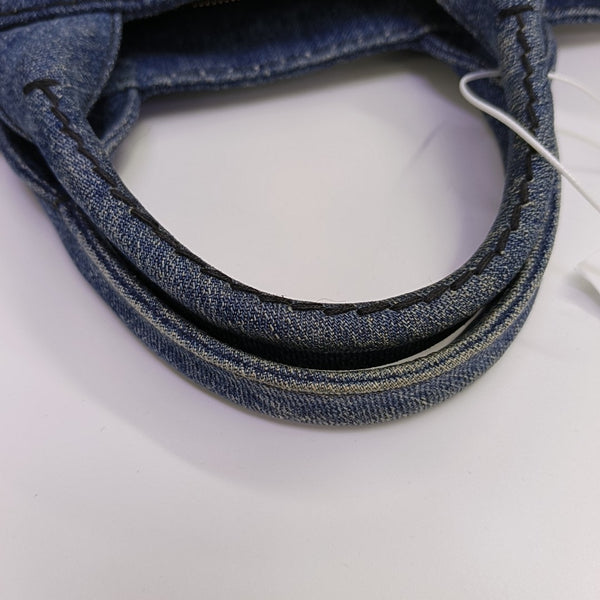 Denim Quilted Denim Blue