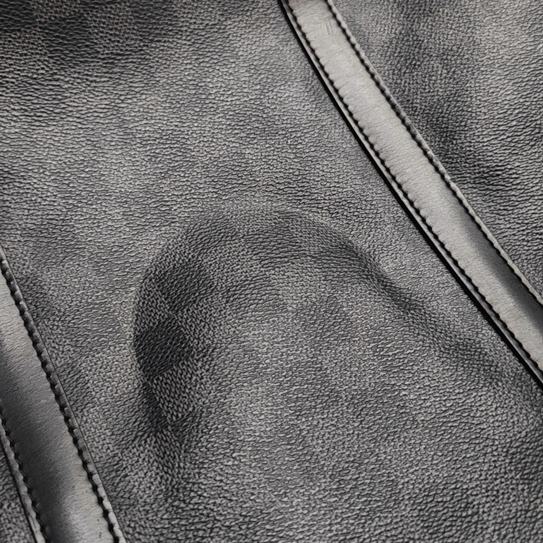 TADAO MM Damier Graphite Coated Canvas Gray