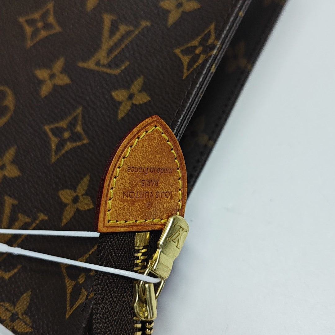 TOILET POCKET 26 Monogram Coated Canvas Brown