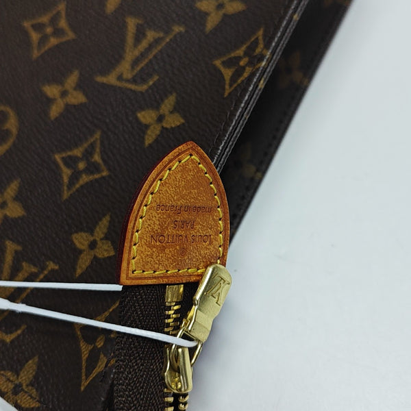 TOILET POCKET 26 Monogram Coated Canvas Brown