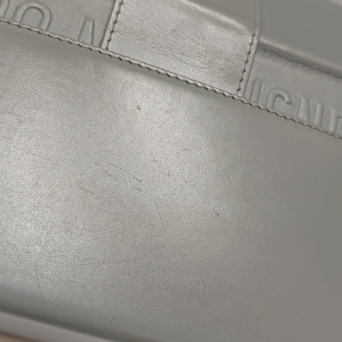 30 Montaigne Mini Calfskin Gray