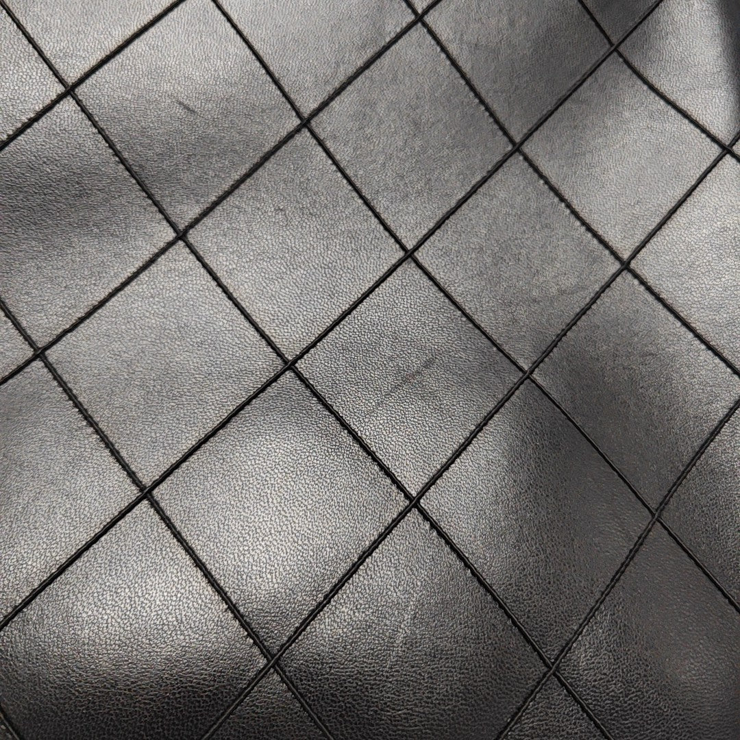Quilted Lambskin Black