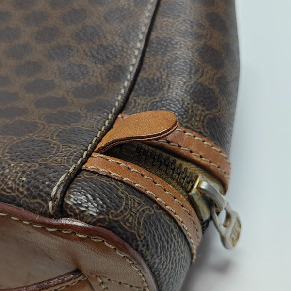 BOLSOS COSMÉTICOS MACADAM TOP HANDLE Lona revestida Marrón