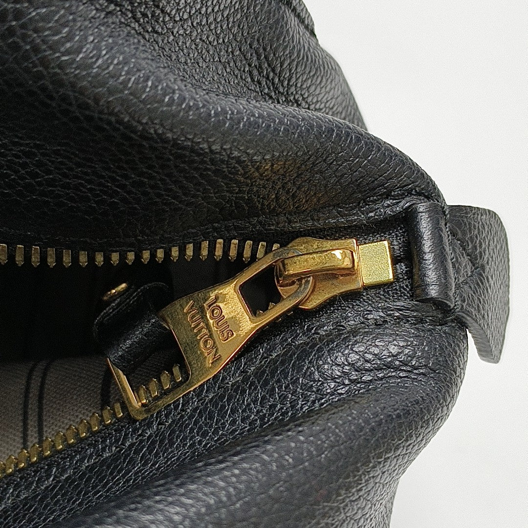 MARAIS Monogram Calfskin Black